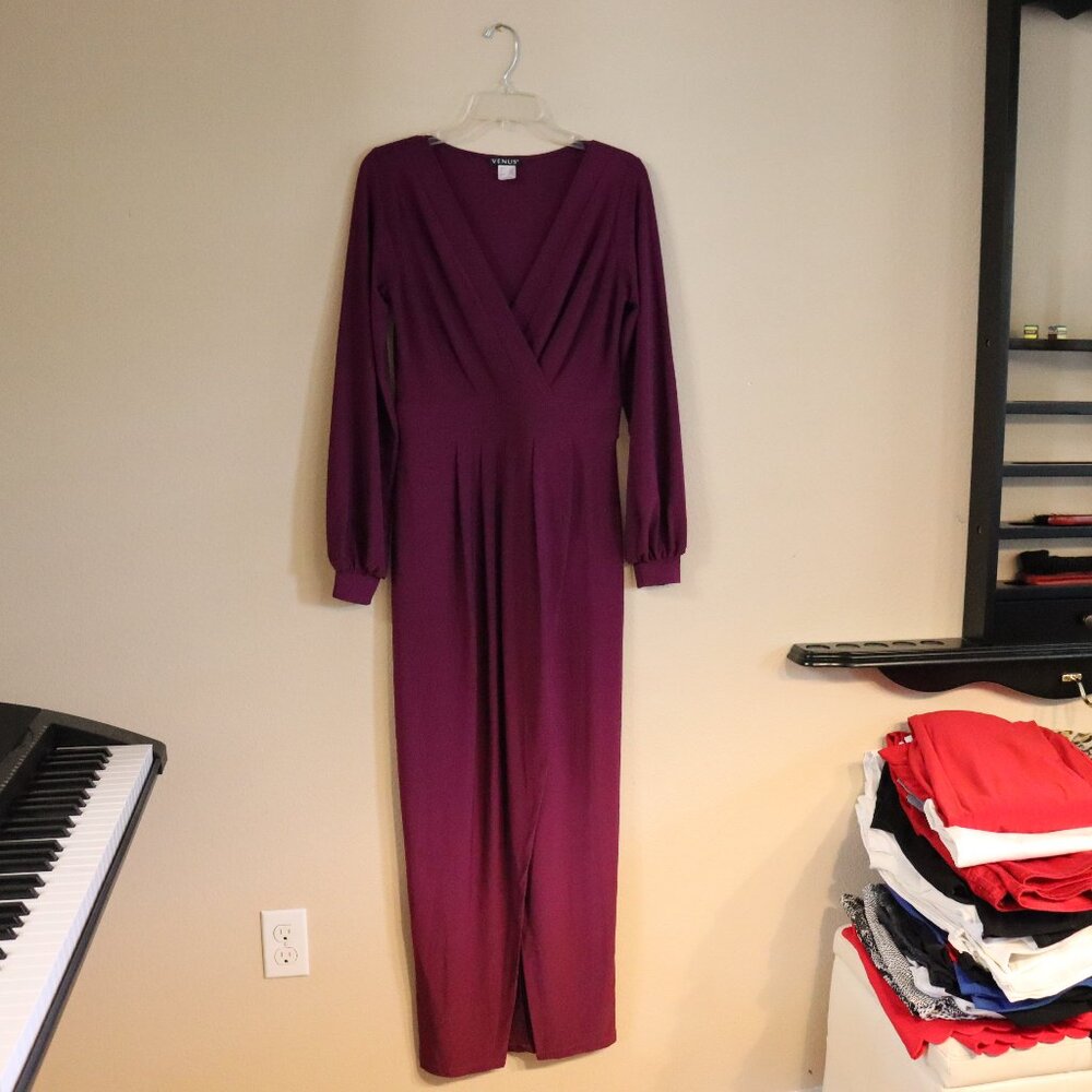 New Venus Purple Maxi Dress Size S